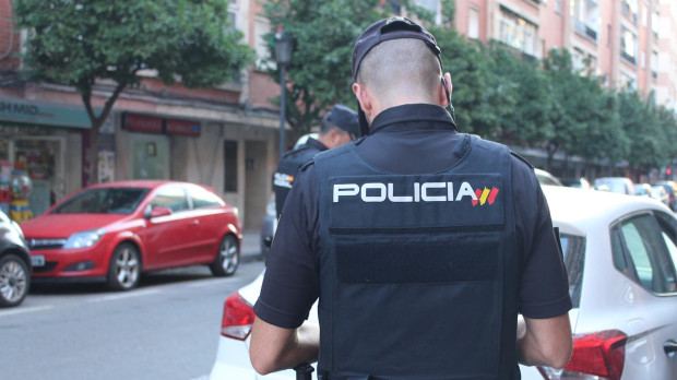 Un agente de la Policía Nacional, en una imagen de archivo