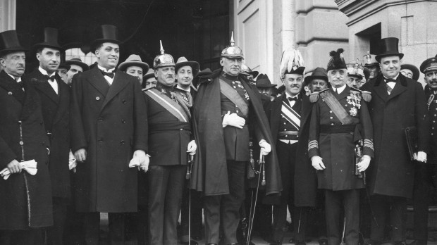 Los miembros del directorio civil de Primo de Rivera en diciembre de 1925