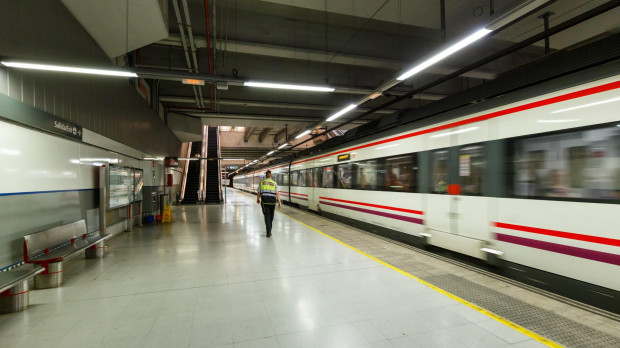 Estación de tren de Renfe.