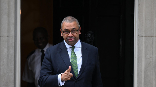 James Cleverly, ministro de relaciones exteriores de Reino Unido
