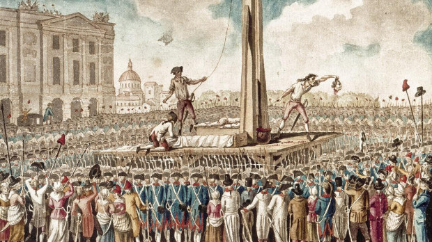 Ejecución con guillotina