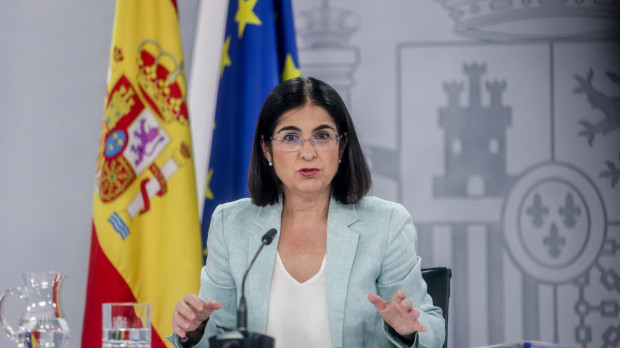 La ministra de Sanidad, Carolina Darias.