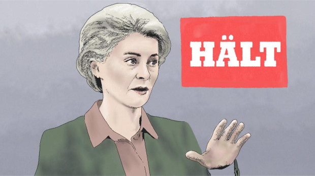 La presidenta de la Comisión Europea, Úrsula von Der Leyen, parece decidida a poner freno a la deuda desproporcionada.