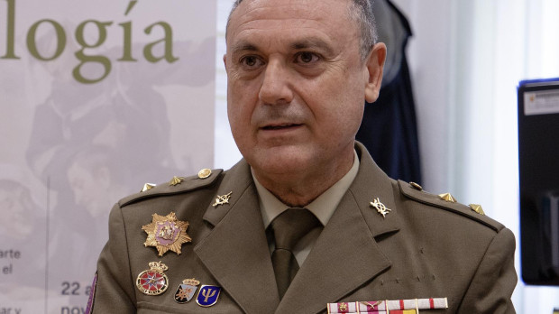 Teniente coronel Juan Carlos Gombao, responsable del Centro de Sociología del Ejército de Tierra