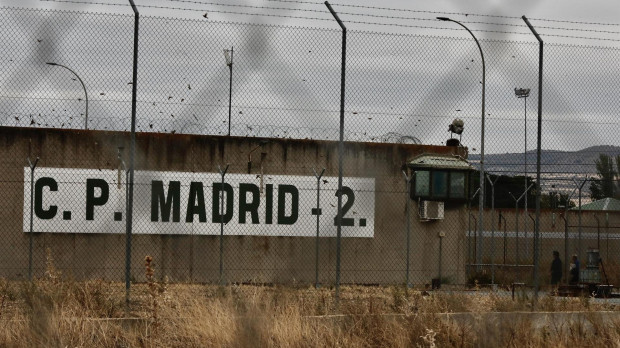 Exterior del centro penitenciario de Alcalá-Meco, en Madrid