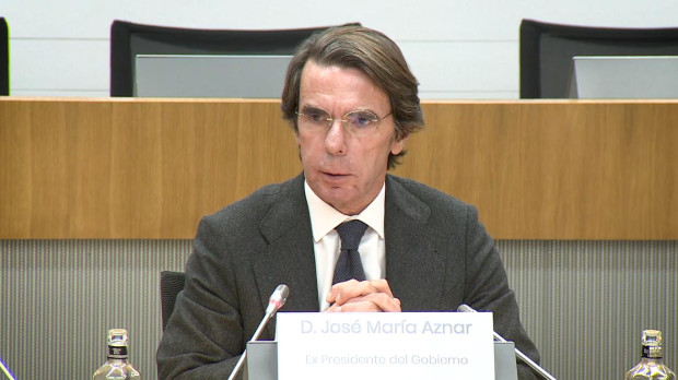 Imagen del expresidente del Gobierno y presidente de la Fundación FAES, José María Aznar