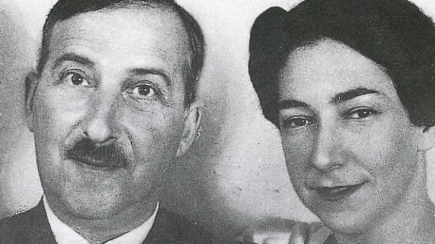 El escritor Stefan Zweig y su mujer Lotte