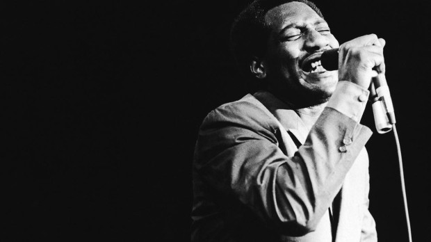 Otis Redding en el festival de Monterrey en junio de 1967, unos meses antes de morir