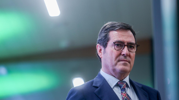 El presidente de la CEOE, Antonio Garamendi.