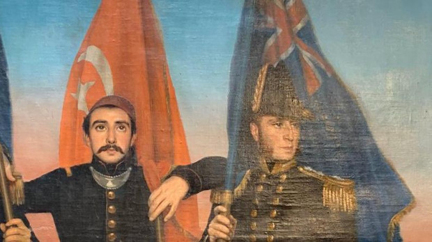 La Triple Alianza (Louis Emile Pinel de Grandchamp, 1855)