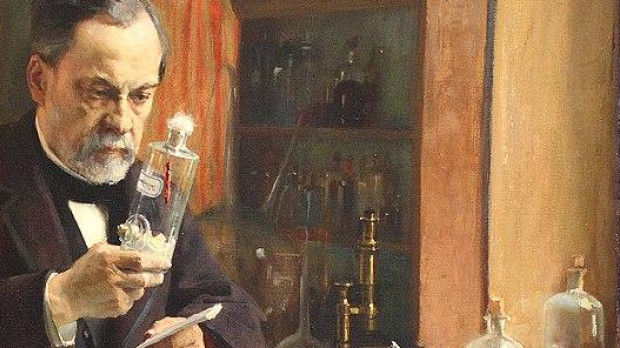Estudio de microbiología de Pasteur