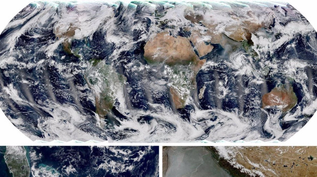 Primera imagen global del instrumento VIIRS
