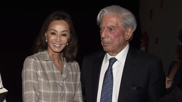 El escritor Mario Vargas Llosa e Isabel Preysler