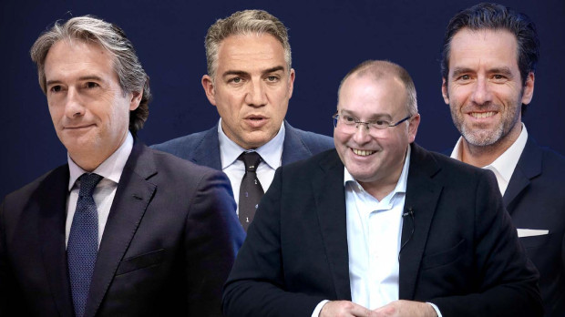 Iñigo de la Serna y Borja Sémper (a izquierda y derecha) han sido dos de las principales apuestas del PP para las elecciones autonómicas