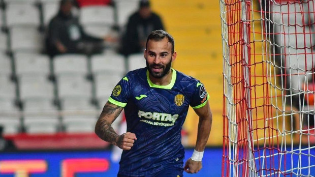 Jesé Rodríguez, en un partido con el Ankaragücü turco esta temporada