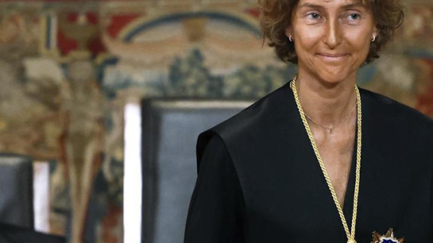 Laura Díez tras tomar posesión como magistrada del TC