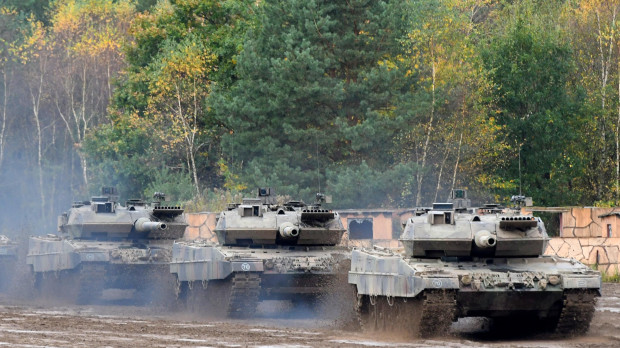 Tanques Leopard alemanes
