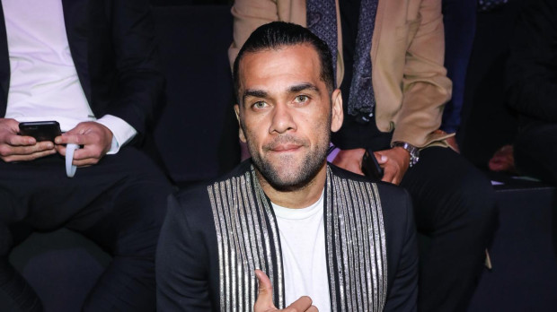 Soccerplayer Dani Alves at "EtamLive Show 2018" during Paris Fashion Week in Paris, France, on September 25th 2018.