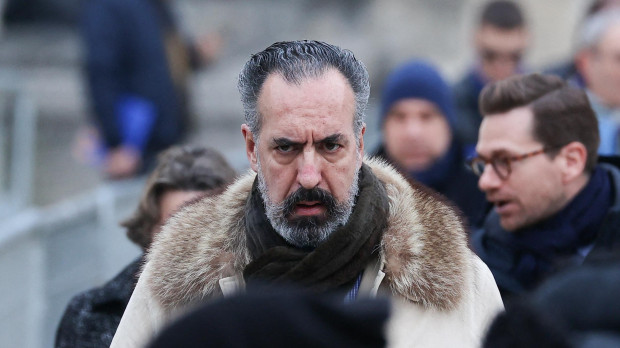 Jaime de Marichalar attend the LouisVuitton show as part of Paris Fashion Week on January 19, 2023 in Paris, France.