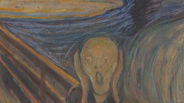 Münch pintó cuatro variaciones de El Grito en 1893