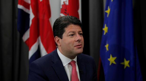 El ministro principal de Gibraltar, Fabián Picardo, en una imagen de archivo