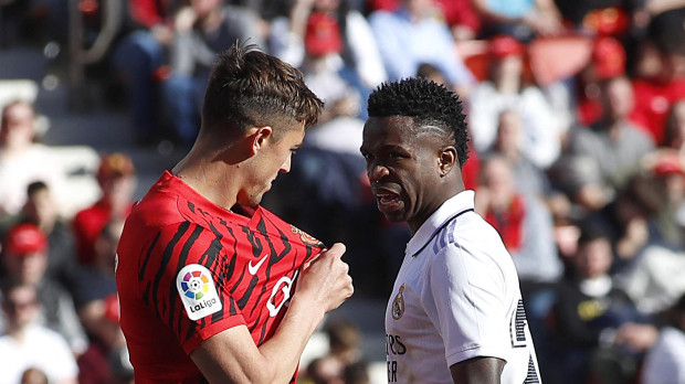 Vinicius, y en general todo el Real Madrid, ha sufrido una encerrona en Mallorca