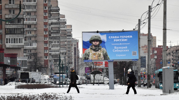 Propaganda rusa San Petersburgo