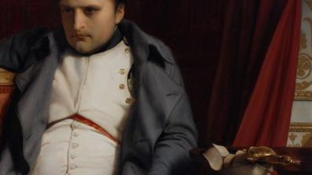 Abdicación de Napoleón en Fontainebleau, por Paul Delaroche (1845)