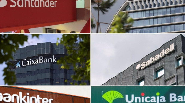 La gran banca ganó un récord de 7.540 millones en España en 2022, un 38,5 % más