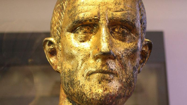 Busto de Aureliano anteriormente identificado como Claudius Gothicus