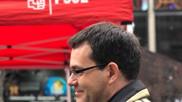 Chema Dávila, exconcejal del PSOE en el Ayuntamiento de Madrid