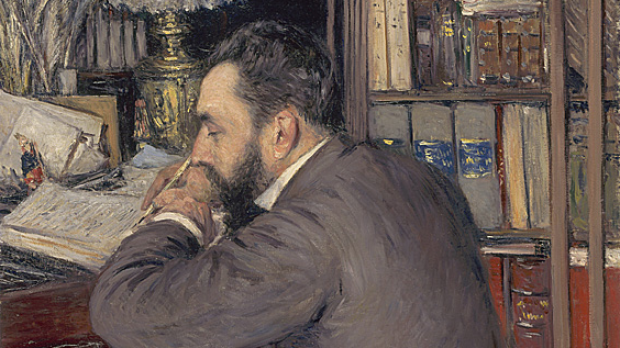 Retrato de Henri Cordier (1883) de Gustave Calillebotte