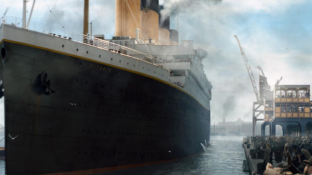 Fragmento de la película Titanic de James Cameron
