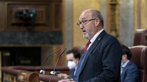 El ya exdiputado socialista Juan Bernardo Fuentes, alias «Tito Berni», en una imagen de archivo