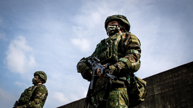 Ejercicios militares Taiwán