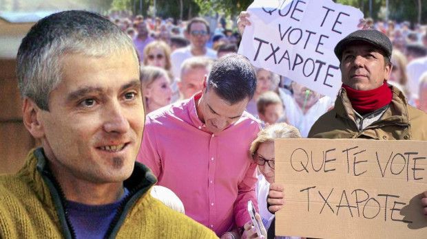 «Que te vote Txapote»