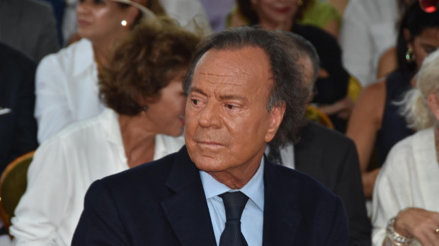 Singer Julio Iglesias attends a ceremony to unveil his Star at the Puerto Rico Walk of Fame on September 29, 2016 in San Juan,Puerto Rico.