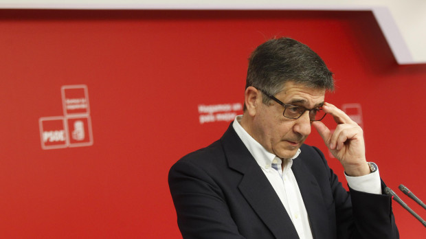 El portavoz de PSOE en el Congreso de los Diputados, Patxi López