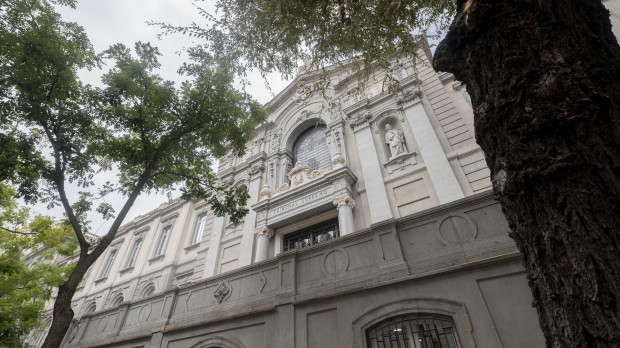 Fachada del Tribunal Supremo en Madrid.