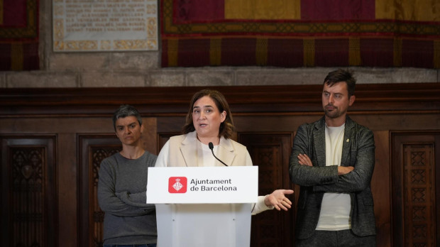 La alcaldesa de Barcelona, Ada Colau.