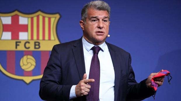 Joan Laporta, presidente del Barcelona.