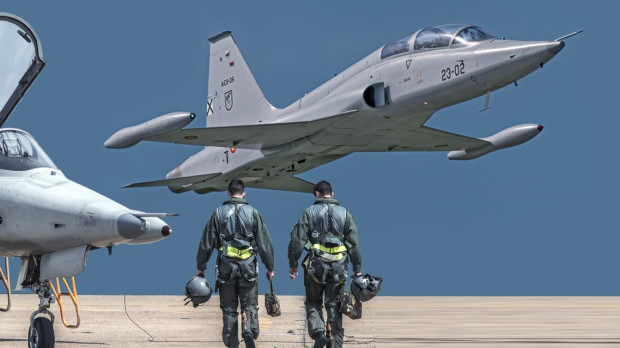 Northrop F-5M Freedom Fighter (AE.9) del Ejército del Aire