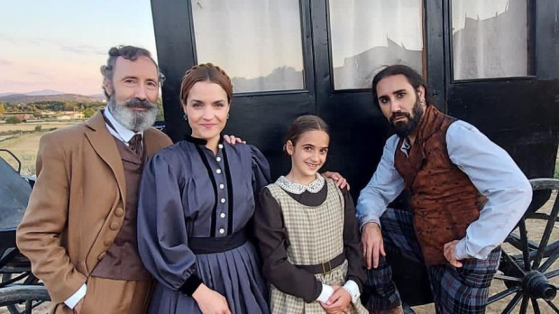 José Maria Rueda, Cristina G del Valle, Daniela Arias y Sergio Cardoso