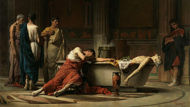 'El Suicidio de Séneca' (1906) de Manuel Domínguez Sánchez