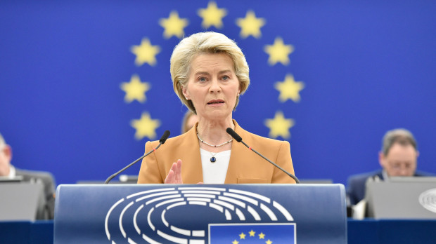 Ursula Von der Leyen, presidenta de la Comisión Europea