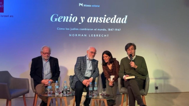 Presentación de 'Genio y Ansiedad' en el Centro Sefarad–Israel