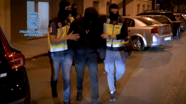 Imagen del ciberdelincuente detenido por la Policía Nacional