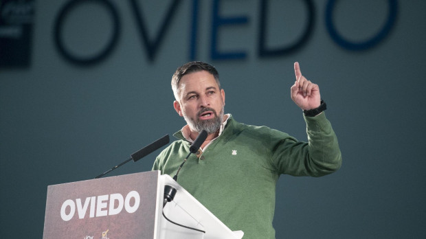 Santiago Abascal, Oviedo, Asturias, este sábado
