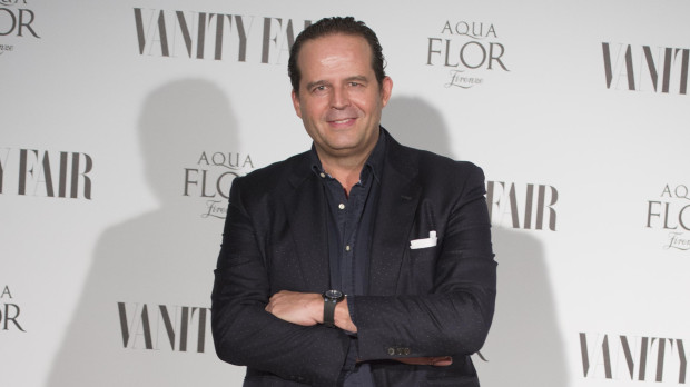 durante le coctel de la revista Vanity Fair. Madrid 21/09/2017