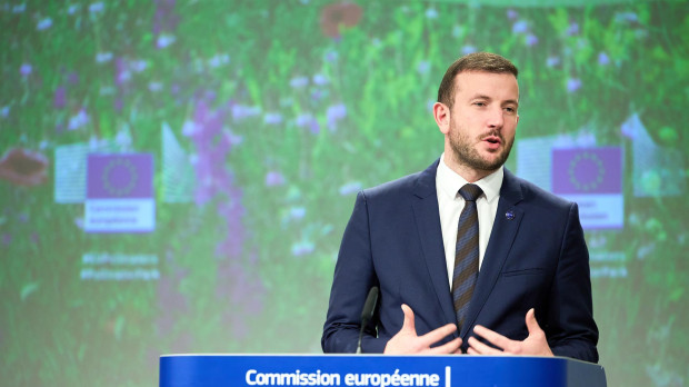 El comisario europeo de Medio Ambiente, Virginijus Sinkevicius